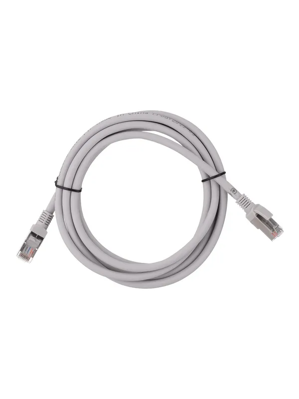 Сетевой кабель 2E CAT 6 FTP, 2 м, экранированный RJ-45, LSZH, серый 1