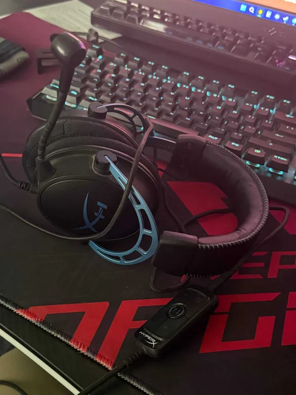 Наушники HyperX Cloud Alpha S Синий цвет