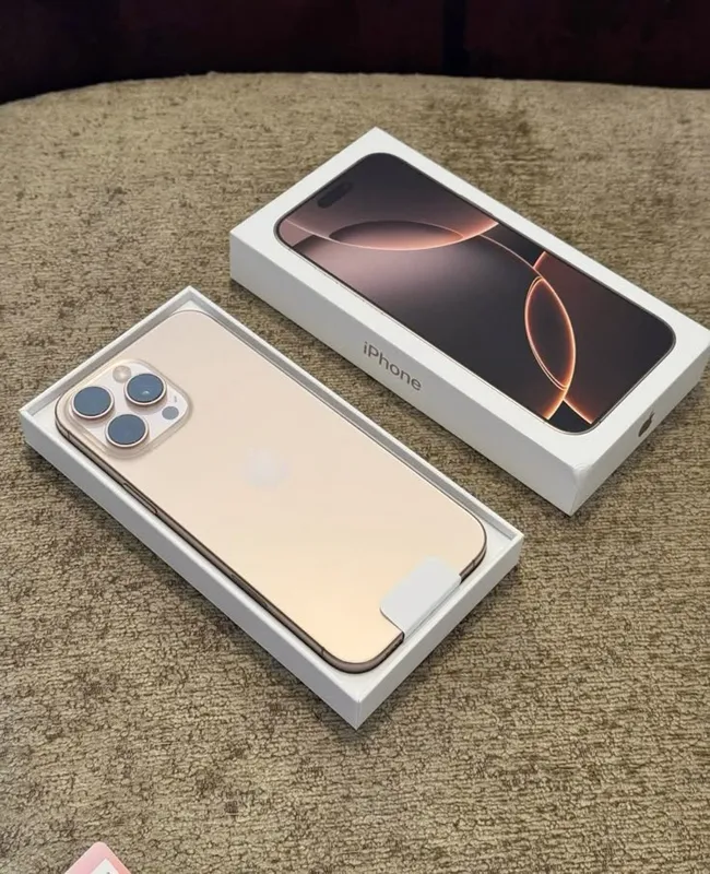 iphone 16 pro max 256gb desert gold toza 6