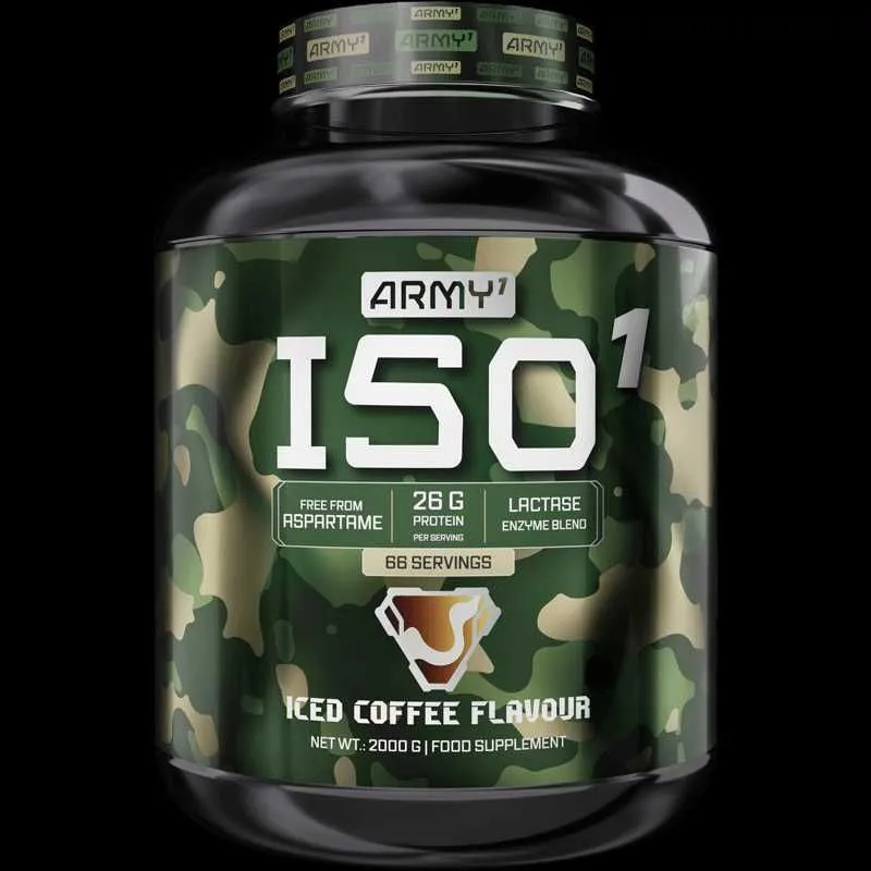 Army1 ISO Whey Protein Isolate 2 kg Iced Coffee