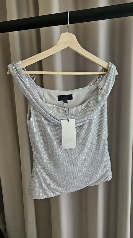 Zara топ новый оригинал — фото 3