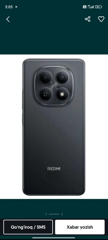 redmi note 15 srocna sotiladi holati ideal