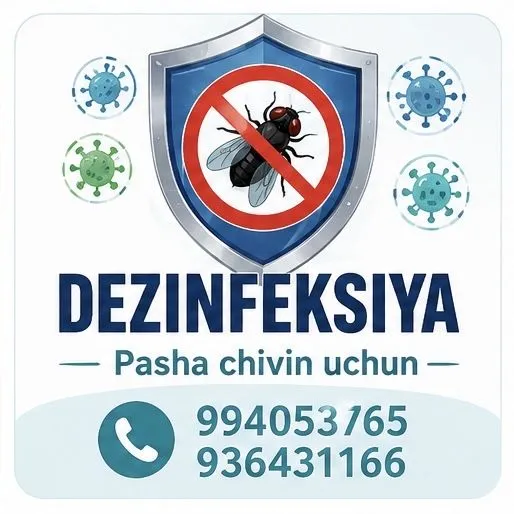 Dezinfeksiya pasha chivin