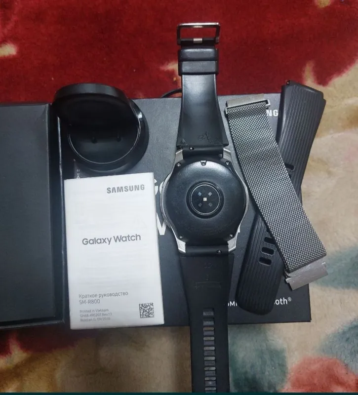 Galaxy Watch соат сатилали 1 хафта зарад тутади — фото 1