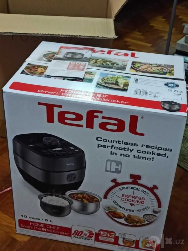 Мультиварка-скороварка Tefal Home Chef Smart Pro IH модель CY638D65 5 Мультиварка-скороварка Tefal Home Chef Smart Pro IH модель CY638D65 5
