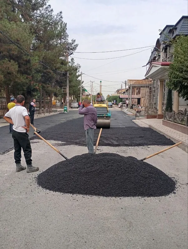 Tugri zavoddan melki asfalt xizmati 5