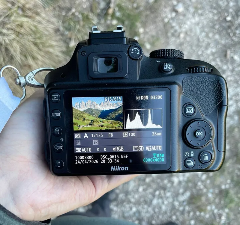 Фотоаппарат Nikon D3300 + 18-105mm VR (затвор 10К) — фото 1