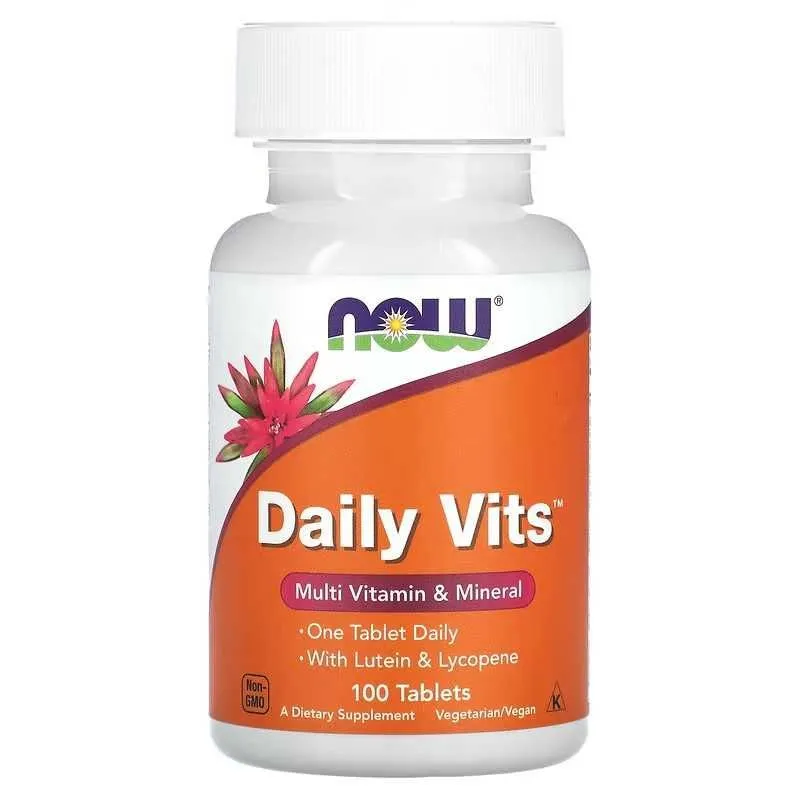 NOW Foods NOW Daily Vits Multi Vitamin & Mineral мультивитамины микроэ — фото 3