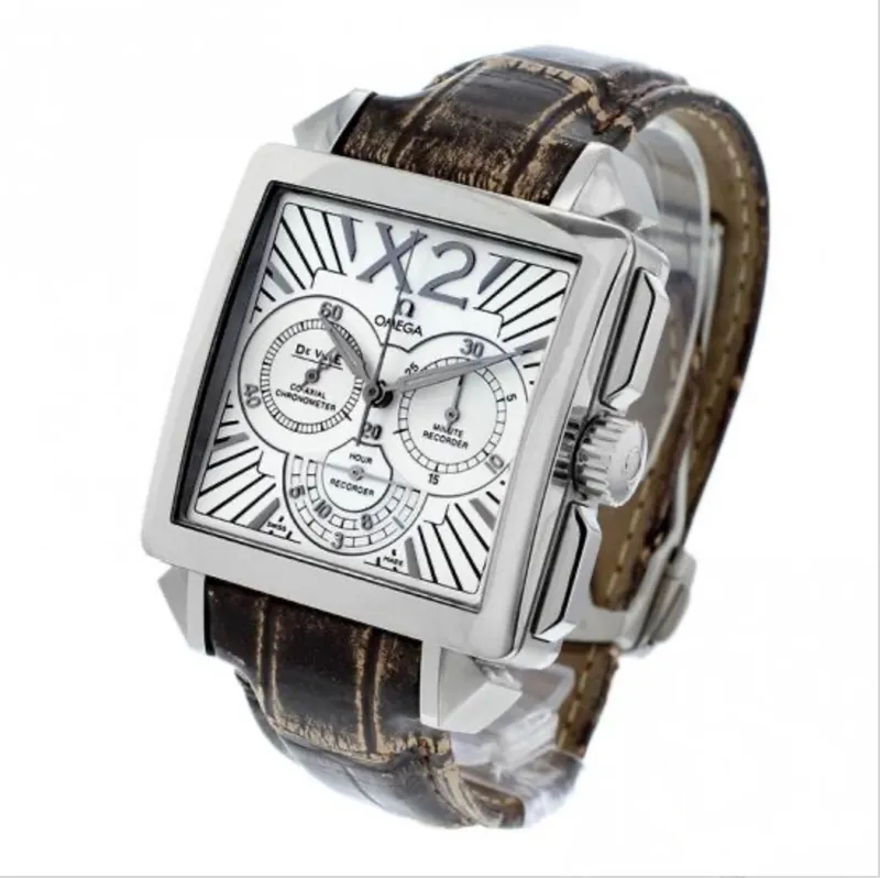 Omega De Ville X2 Co-Axial Chronograph 37mm (НОВЫЕ, Полный комплект)