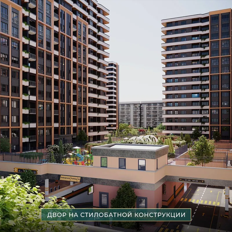 Продаётся 2-комнатная квартира-коробка в ЖК Bobur Residence (Яккасарайский район) 2