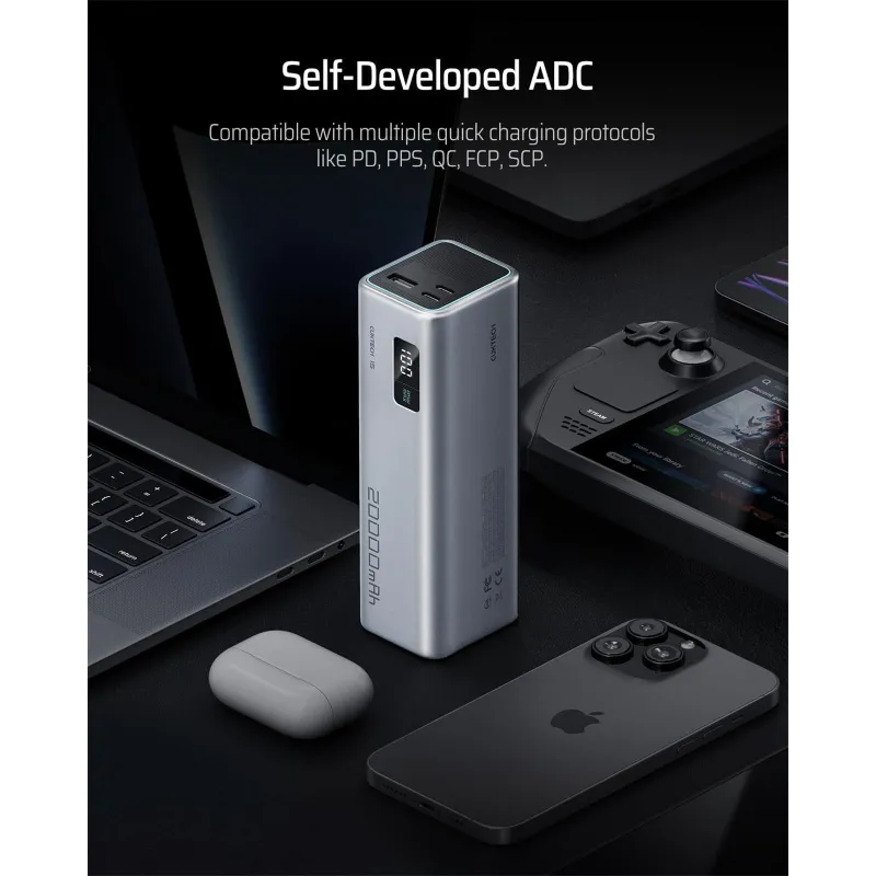 CUKTECH 15 SE 100W 20000mAh Type-C pauerbank 4