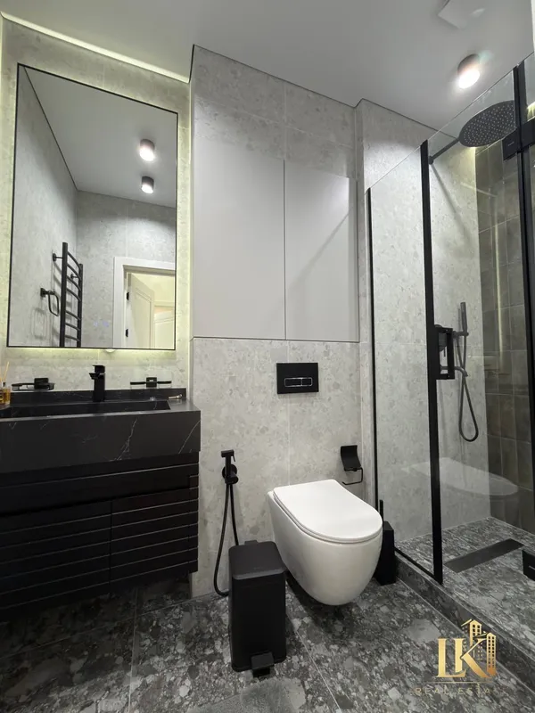 2-х комнатная квартира в ЖК Sayram Avenue, 59 м², с ремонтом — фото 9