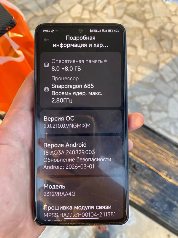 redmi note 13 karobka bor — фото 6