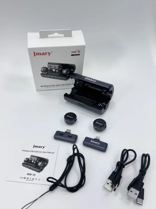 Беспроводной микрофон Jmary MW-19 Dual Wireless Microphone universal — фото 1