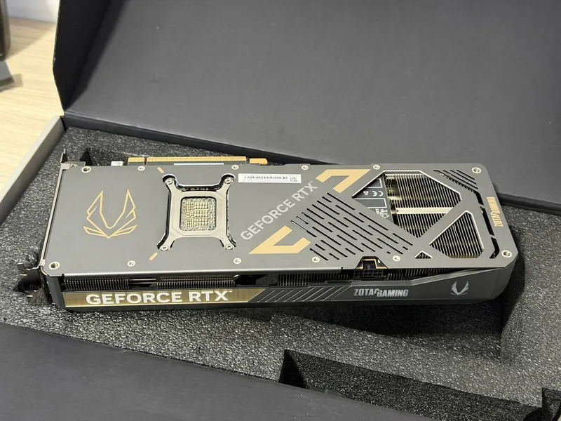 Видеокарта RTX5070Ti Zotac Trinity 16G Есть обмен на ваш видеокарту — фото 1