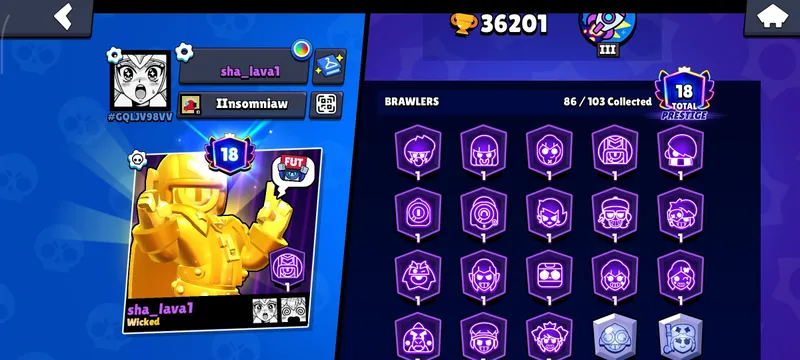 Brawl stars аккаунт