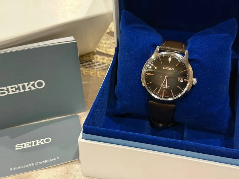 SEIKO PRESAGE AUTOMATIC erkaklar qo'l soati original 1 SEIKO PRESAGE AUTOMATIC erkaklar qo'l soati original 1