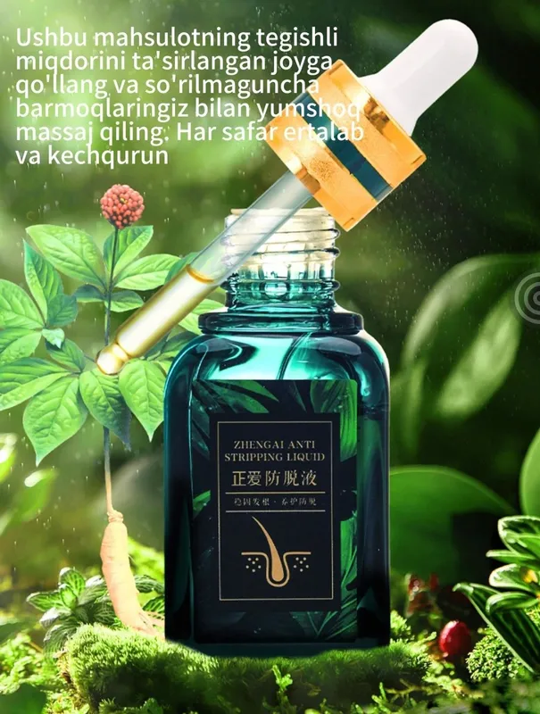 Soch toʻkilishiga qarshi vosita Greenleaf Dostavka bor 3 Soch toʻkilishiga qarshi vosita Greenleaf Dostavka bor 3