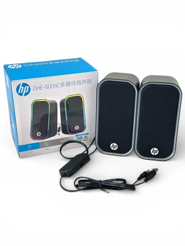 Компьютерные колонки HP DHE-6004C RGB Bluetooth USB AUX 6Вт, kl2 — фото 7