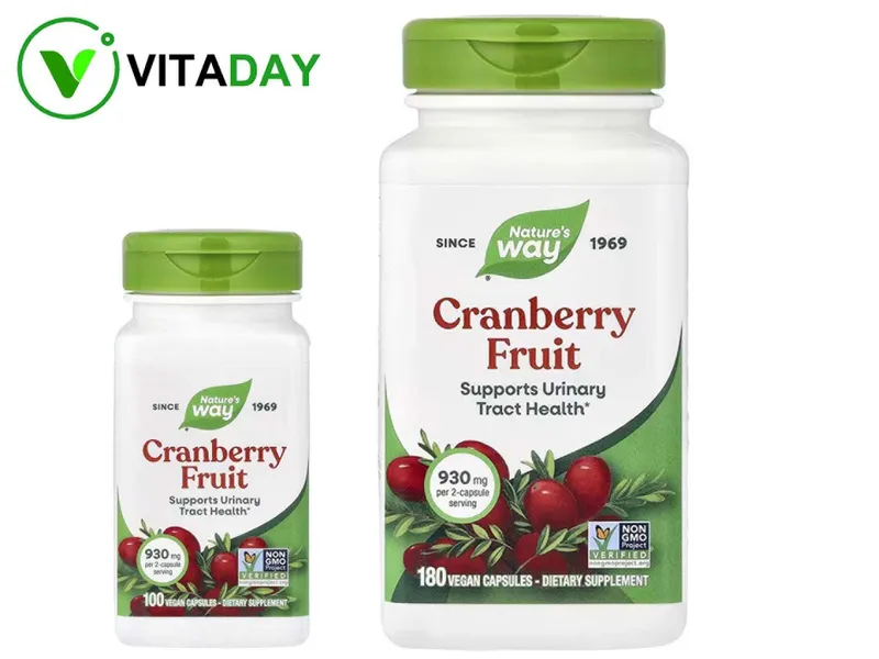 Nature's Natures Way Cranberry Fruit плоды клюквы