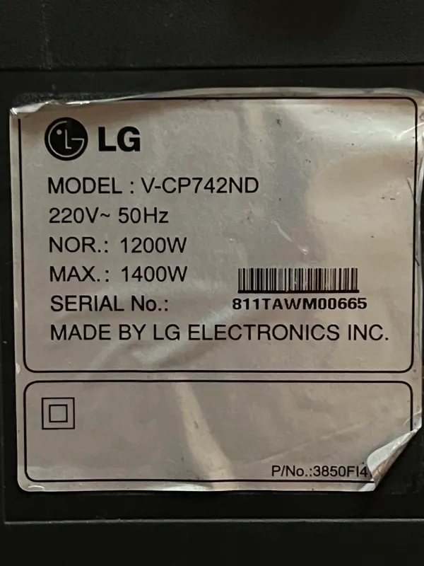 Пылесос LG V-CP742ND 8 Пылесос LG V-CP742ND 8