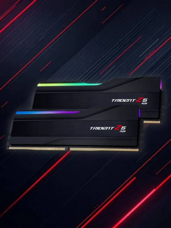G.Skill Trident Z5 RGB Black 64GB DDR5 (2x32GB) 6400MHz CL32 Intel XMP — фото 2