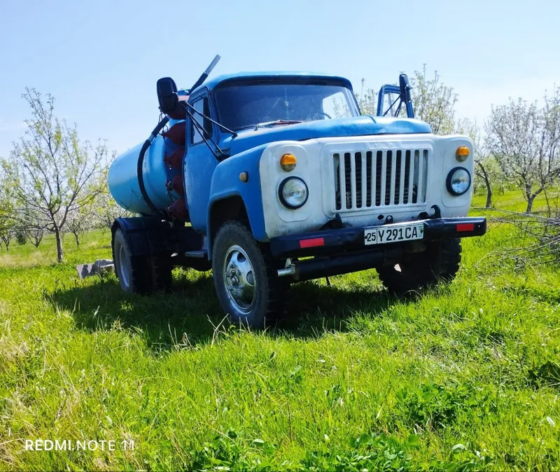 GAz 53 1991 yil. Suv moshin 5 tonalik — фото 1