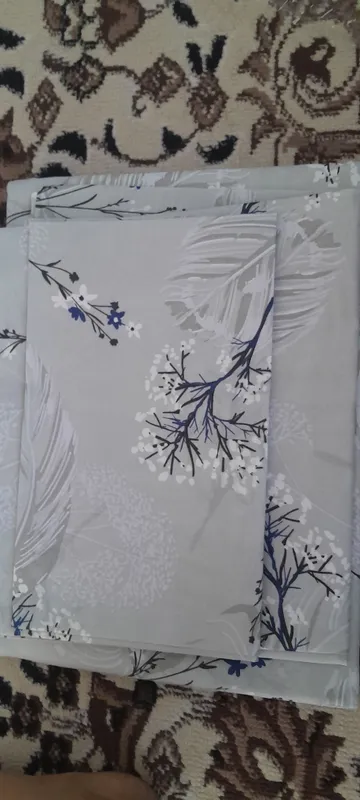 PASTEL choyshab, yostiq jildi, ko‘rpa jildi 1 kishi uchun