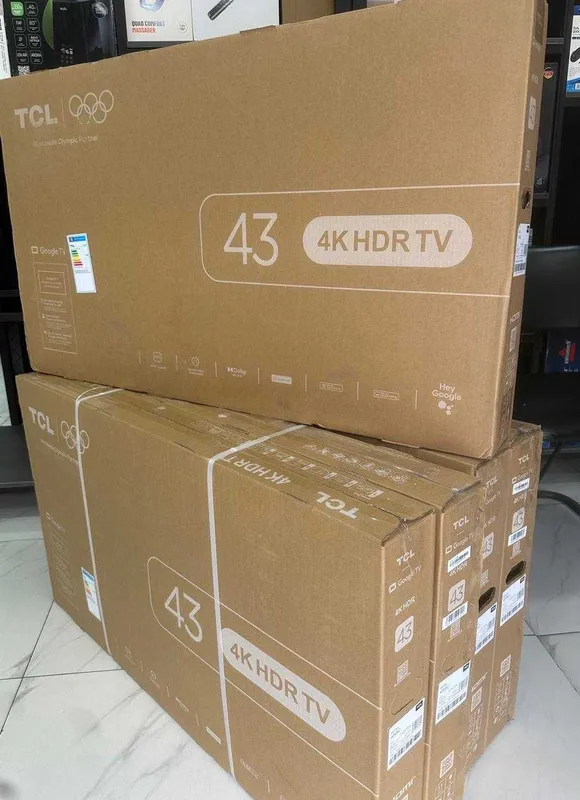 Телевизор TCL 43 4K HDR Google TV два пульта дистанционного управления 1