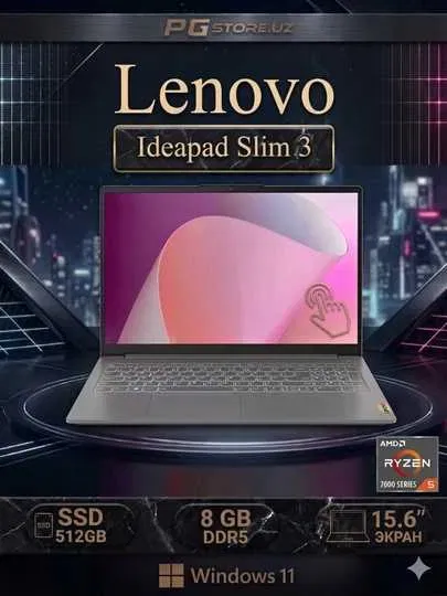Lenovo RYZEN 5-7520U 8/512 15.6 IPS TOUCHSCREEN