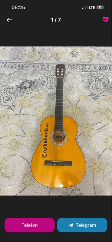 Classic gitara sotiladi