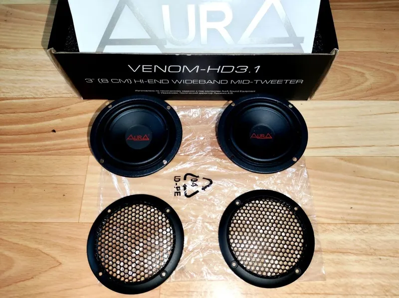 Aura Venom HD 3.1 SQ акустика. — фото 3