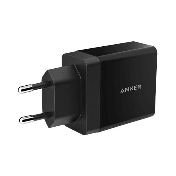 ЗУ Anker PowerPort 2 USB 24W Black 2 ЗУ Anker PowerPort 2 USB 24W Black 2