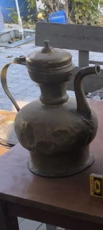 Кумган старинный медный.