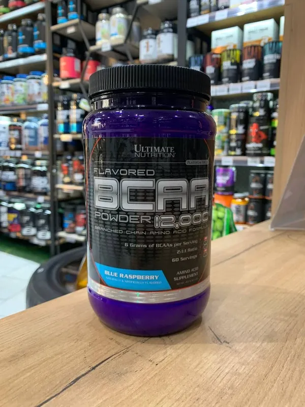 Ultimate Nutrition BCAA 12000 Blue Raspberry 457 г