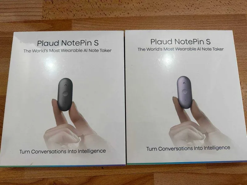 Plaud NotePin S-Диктофон с ИИ! Обновлённая версия! Доставка бесплатно!