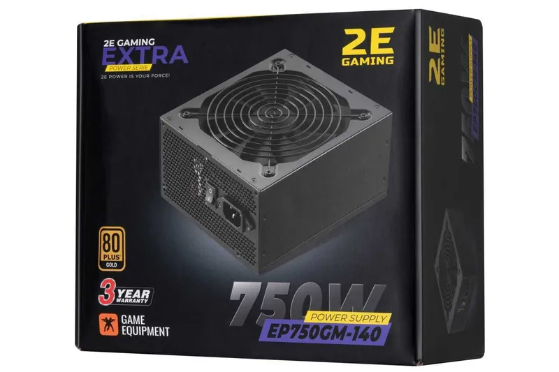 2E Gaming Power Supply EXTRA EP750GM-140. 1 2E Gaming Power Supply EXTRA EP750GM-140. 1