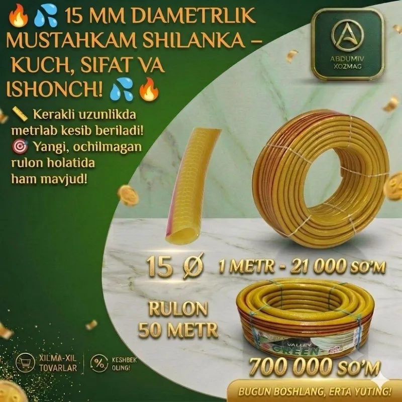 15 MM DIAMETRLIK SARIQ SHILANKA 1 15 MM DIAMETRLIK SARIQ SHILANKA 1