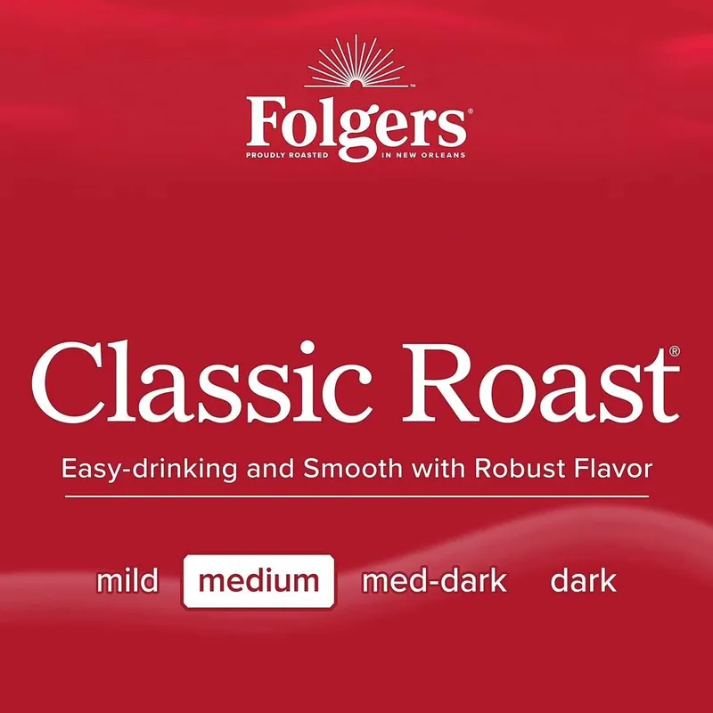 Американский Кофе Folgers Classic Roast, 453 г. — фото 3