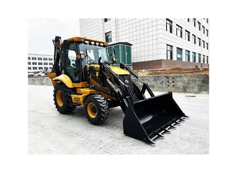 Экскаватор-погрузчик POWERPLUS PBL480T-II — под заказ 2