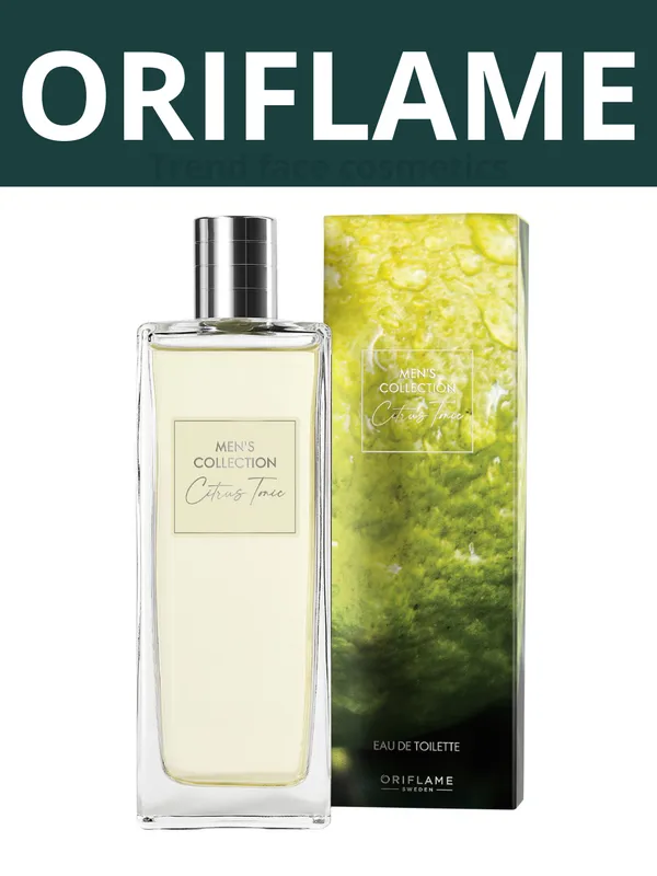 ORIFLAME Men's Collection Citrus Tonic-bergamot
