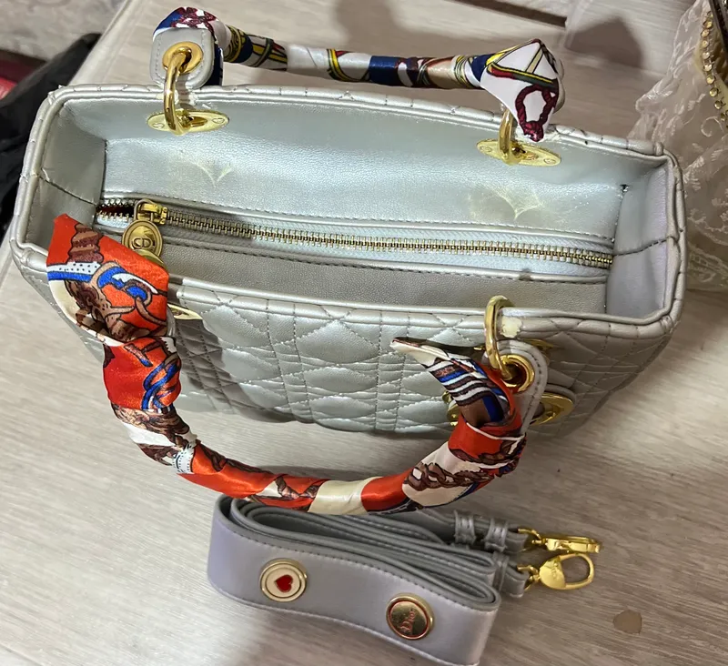 Dior sumka, rangi silver 4