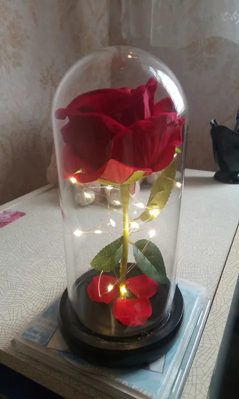Новый сувенир Светильник Розочка