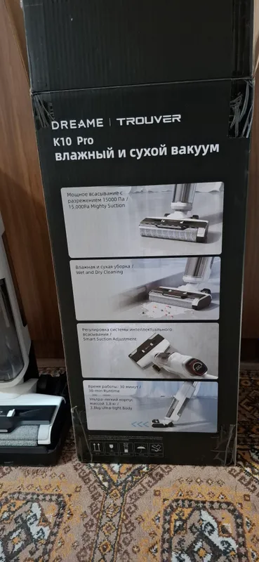 моющий пылесос Dreame K 10 pro 9