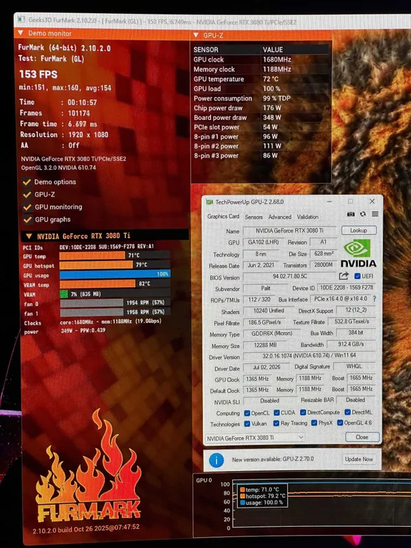 Palit RTX 3080 Ti GameRock 12GB 384Bit 5 Palit RTX 3080 Ti GameRock 12GB 384Bit 5