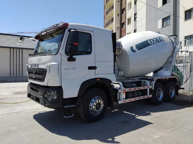 Автобетономиксер Howo-T7S 6x4 - 10 куб.м Автобетономиксер Howo-T7S 6x4 - 10 куб.м