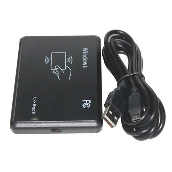 RFID/NFC karta o‘quvchi Plastik karta, token o‘qiydigan reader USB