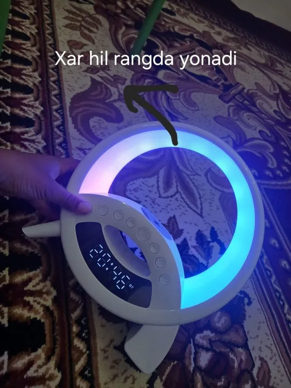 Led Wireless Charging Speaker 4 Led Wireless Charging Speaker 4