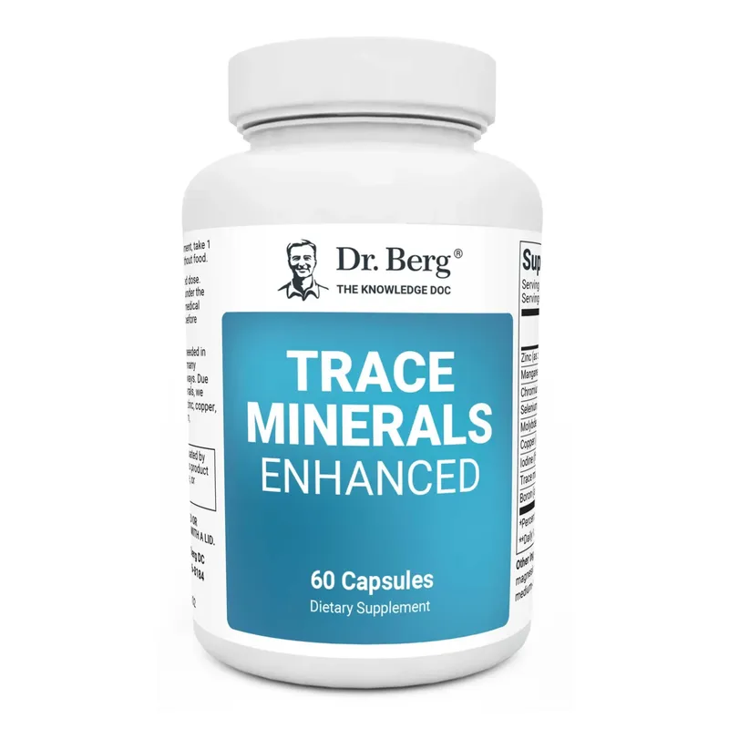 Dr Berg Trace Minerals Enhanced Complex Dr. Berg mikroelementlari 1 Dr Berg Trace Minerals Enhanced Complex Dr. Berg mikroelementlari 1