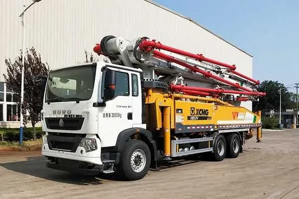 Бетононасосный грузовик XCMG 52m с шасси HOWO Hb52V 2026 CIP TASHKENT — фото 1